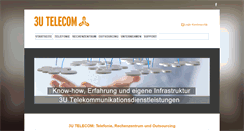 Desktop Screenshot of 3utelecom.de