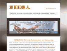 Tablet Screenshot of 3utelecom.de